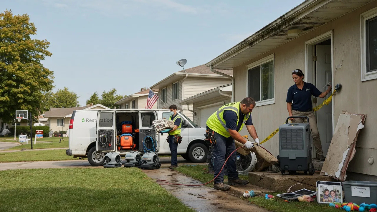 Water Damage Restoration in Armstrong, IL near me